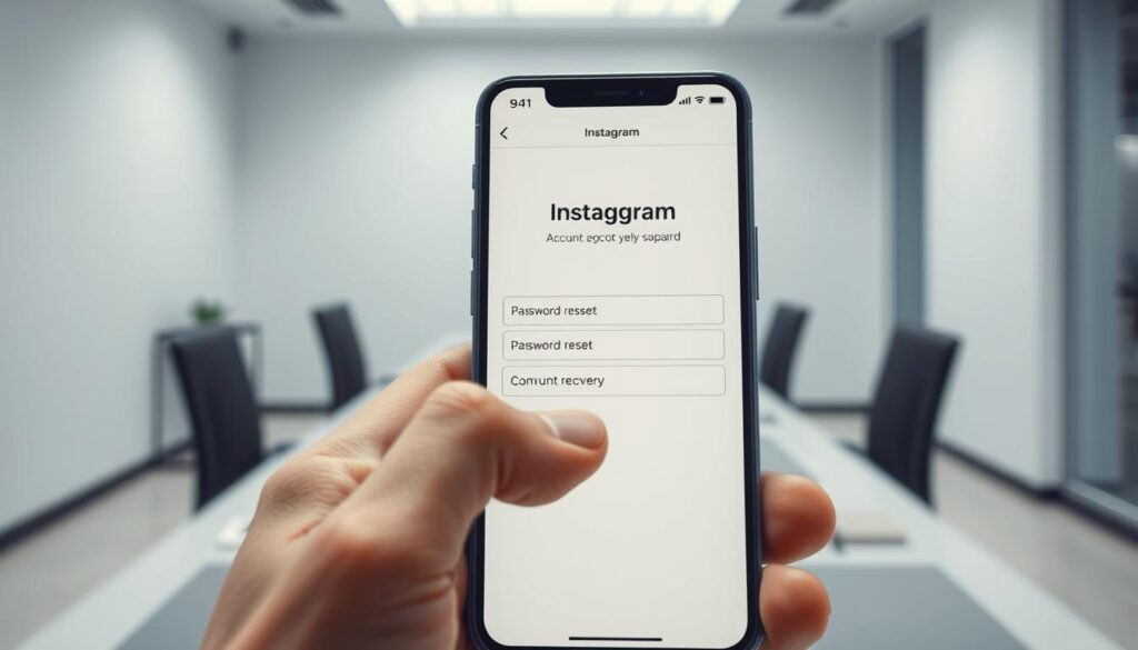 Instagram account recovery