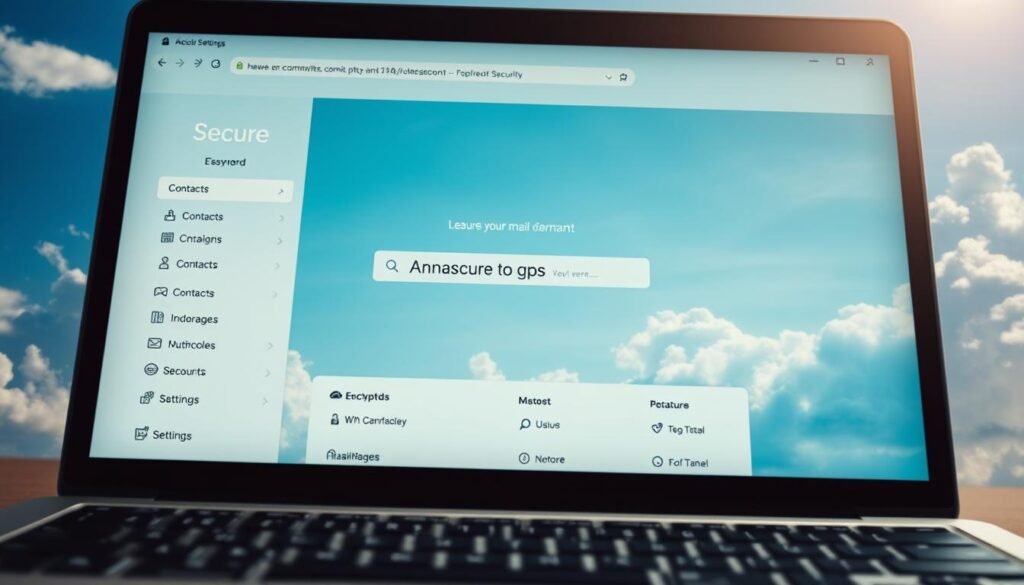 Secure email account