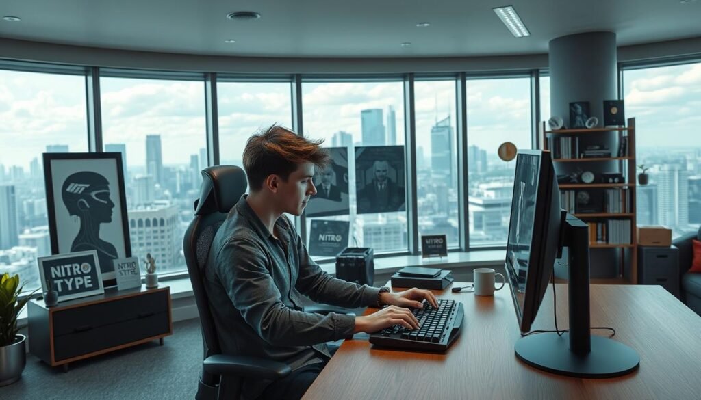 earning money in Nitro Type