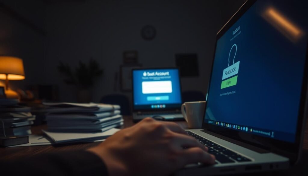 recover locked Facebook account