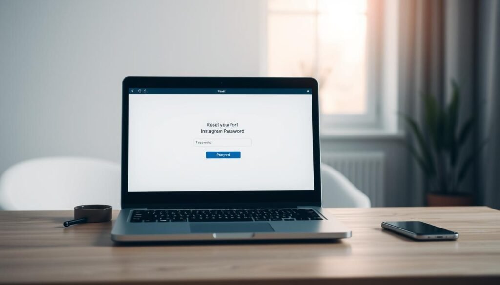 reset Instagram password